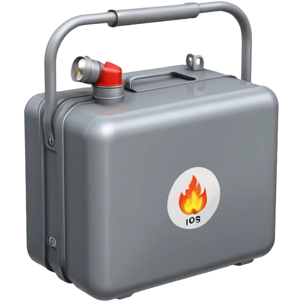a box with gas canisters emoji