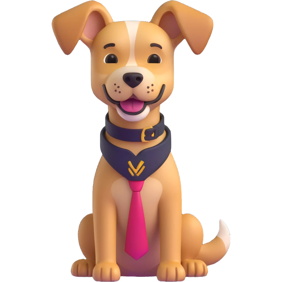 dog man hybrid character emoji