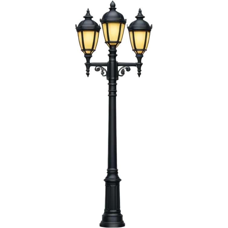 Classic street lamp post emoji