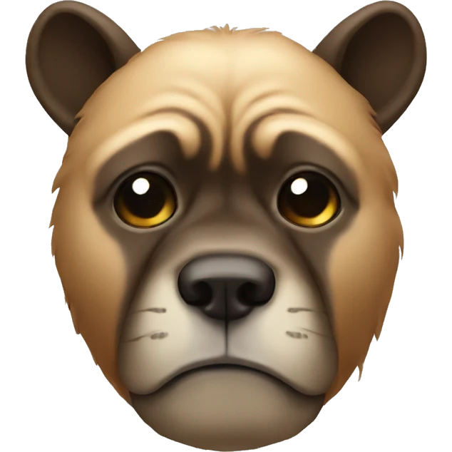 facepalm animal emoji