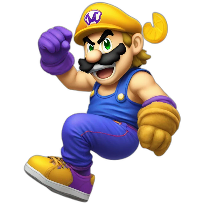 Wario qui dunk emoji