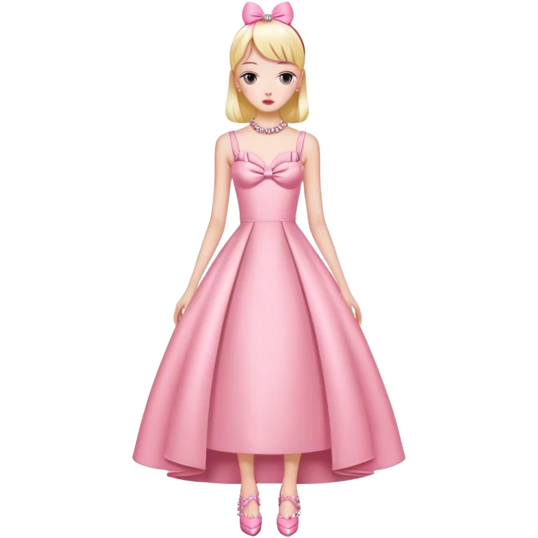miu miu couture dress pink  emoji