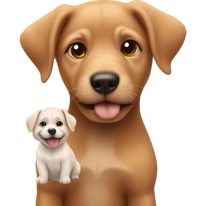 heart with puppy eues emoji