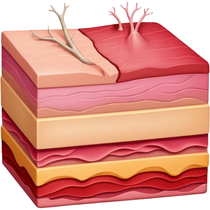 capas de la piel en proceso de cicatrizacion  emoji