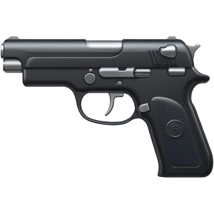 Black gun emoji