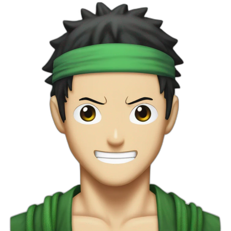 One piece zoro emoji