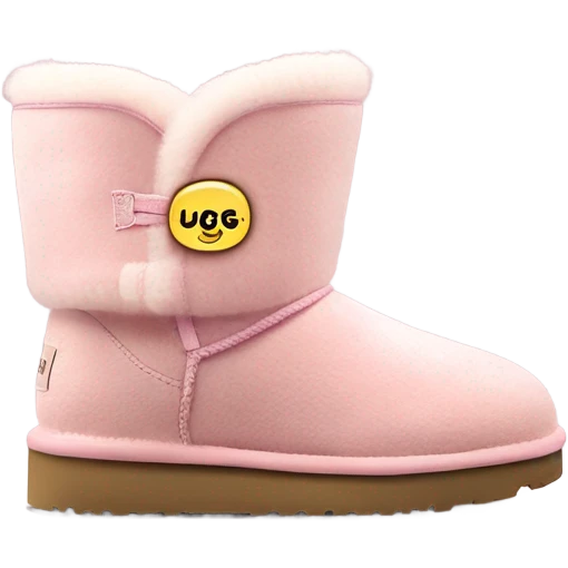pink ugg emoji