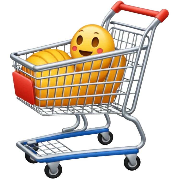 shopping cart emoji