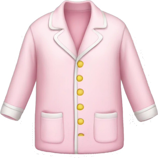 Cozy light pink pajamas  emoji