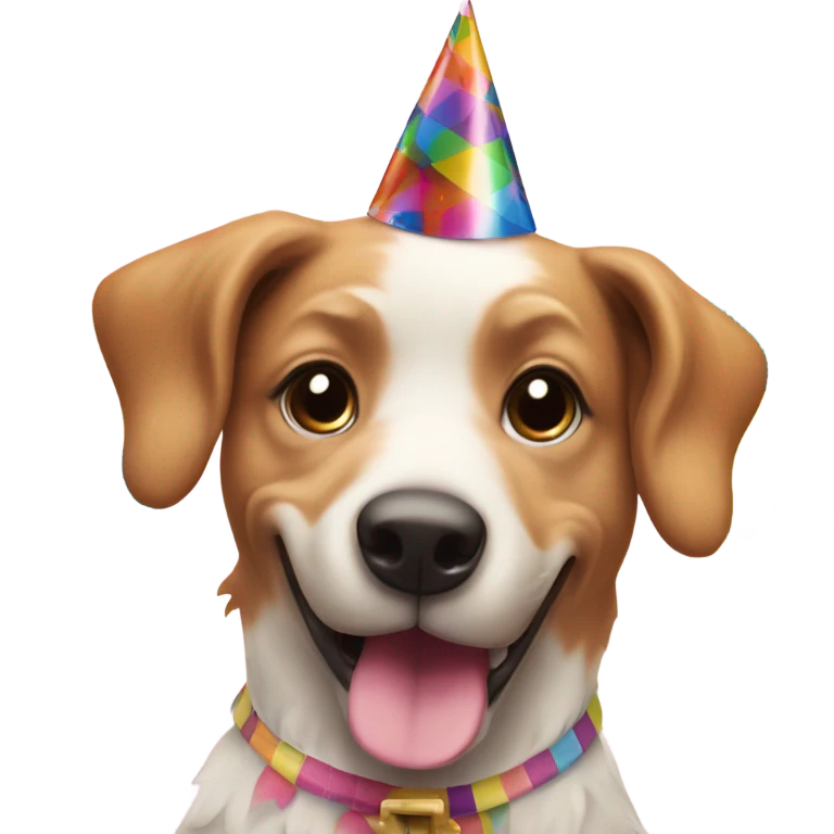 Dog birthday  emoji