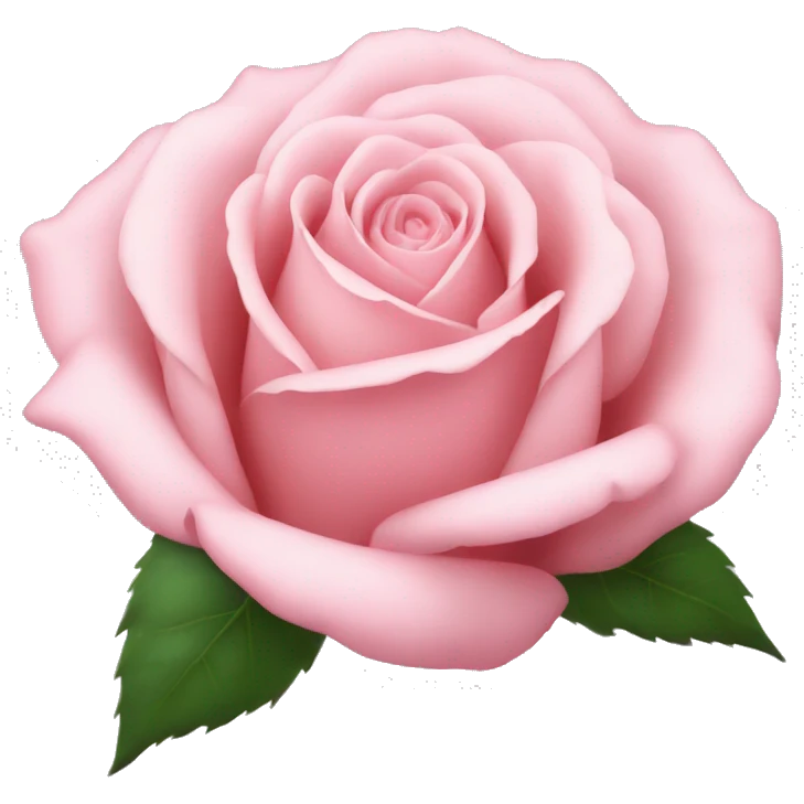 Light pink rose emoji