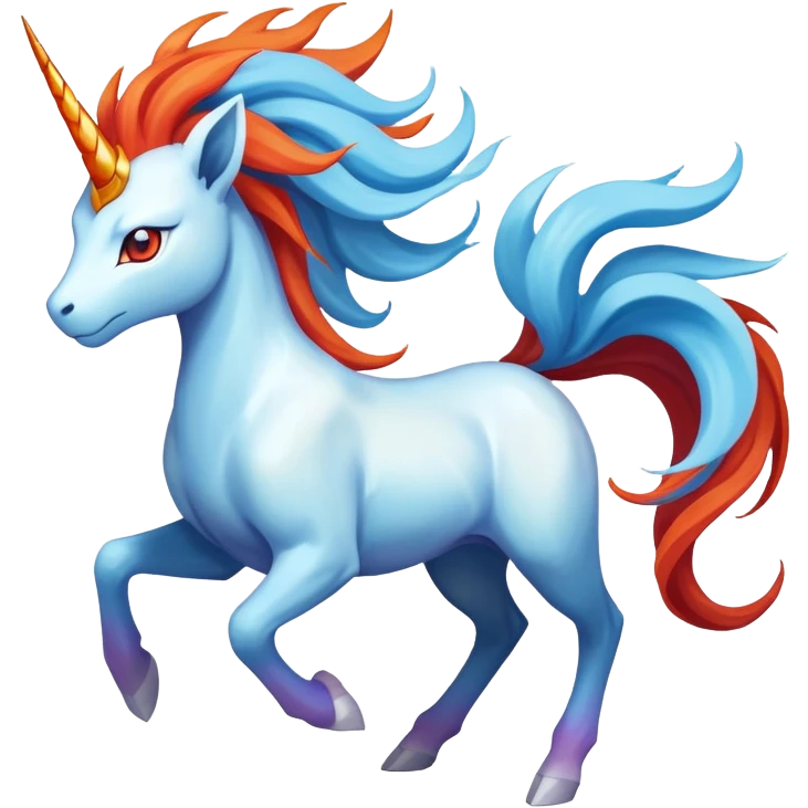 Rapidash-Suicune-fakemon-creature-hybrid emoji