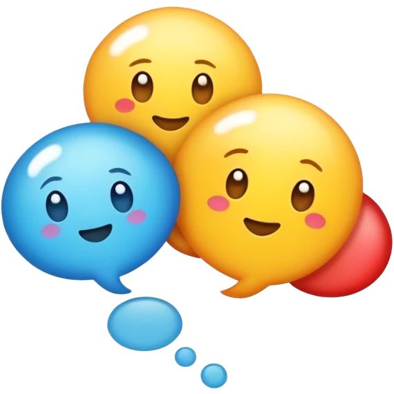 Thought bubble that says “let’s go”￼ emoji