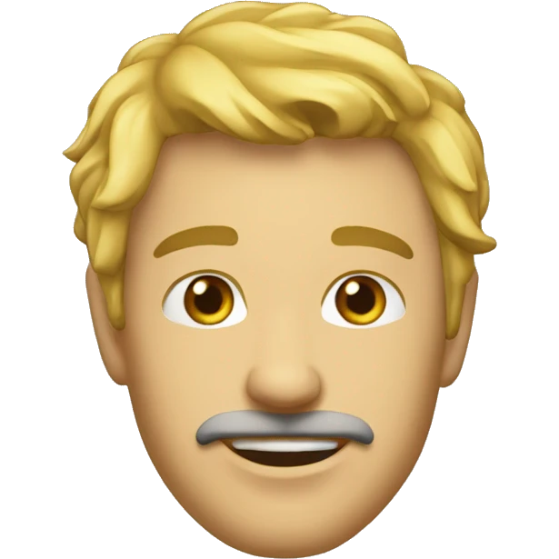бантик голубого цвета emoji