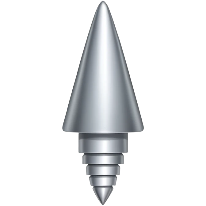 simple metal nail emoji