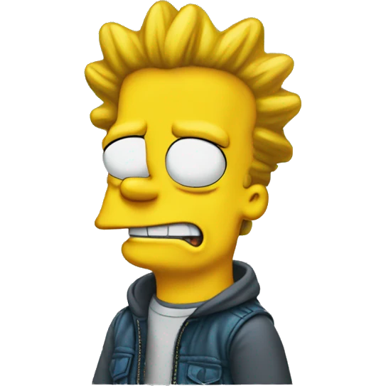 Bart simpson emoji