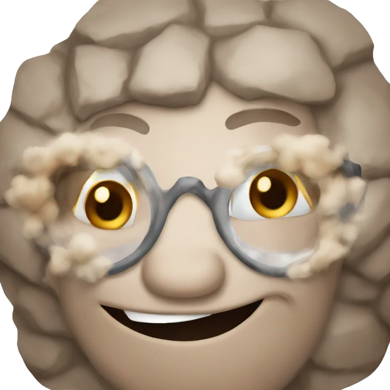 create a brown cientific (etosha cave) emoji