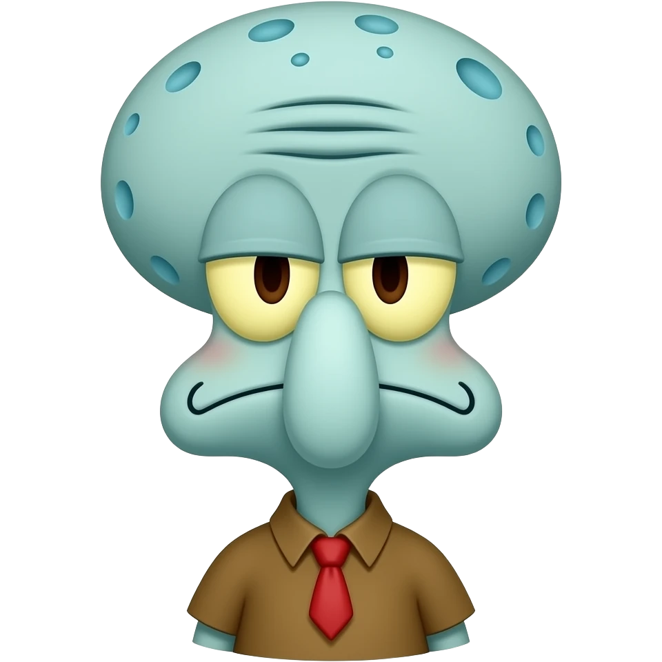 Squidward emoji