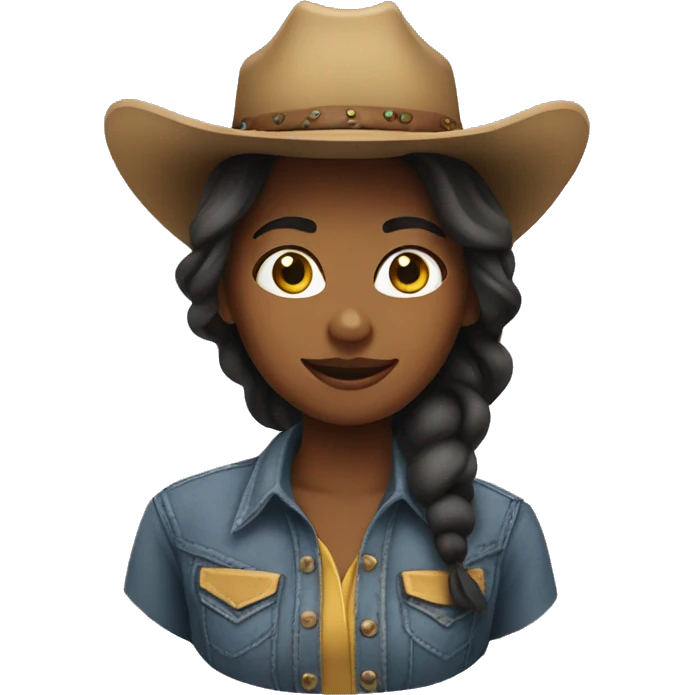 Cowgirl emoji