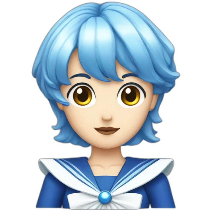 dark sailor mercury emoji