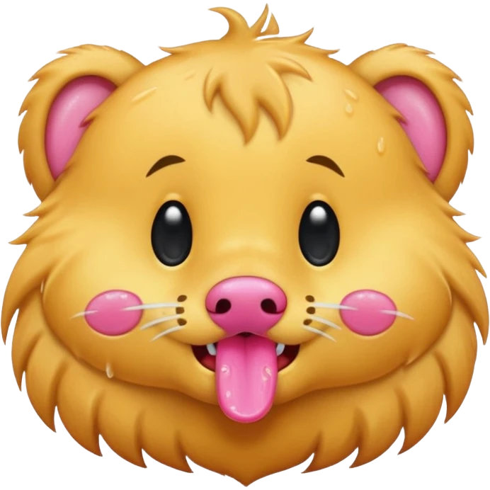 animal wiping its nose emoji