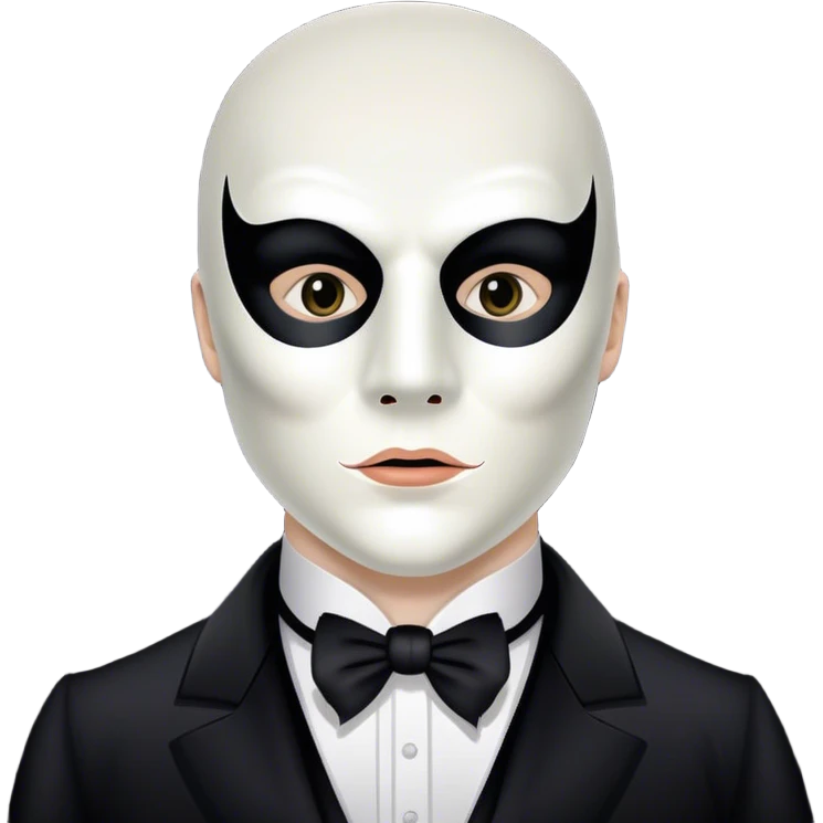 Phantom of the opera emoji