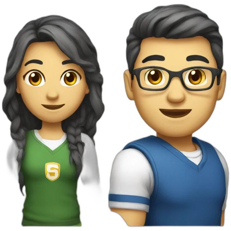 Gaming school united university emoji