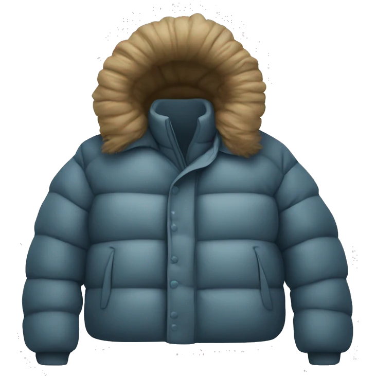Down jacket emoji