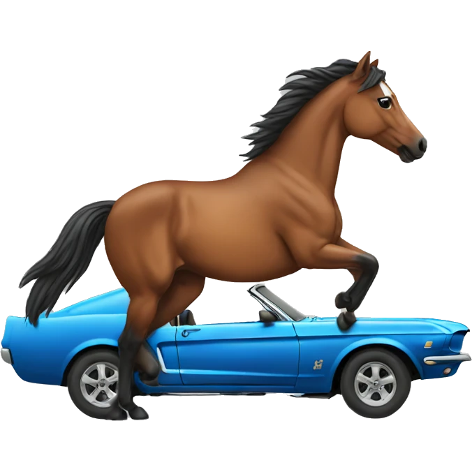 mustang emoji