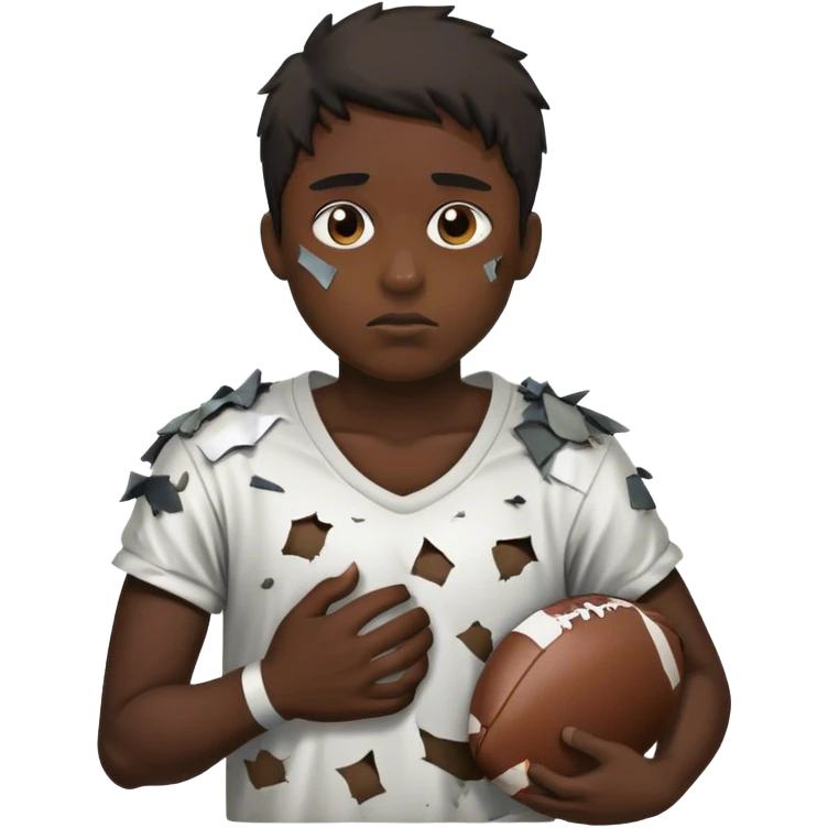 Filthy garbage with a NFL football  emoji