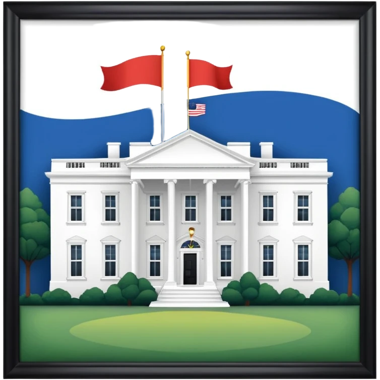 morden white house emoji