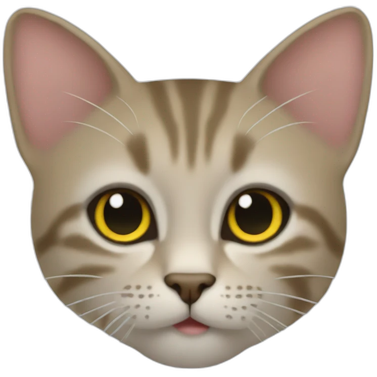 Un chat qui fait caca emoji