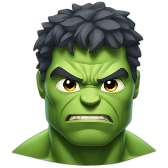 calm hulk emoji
