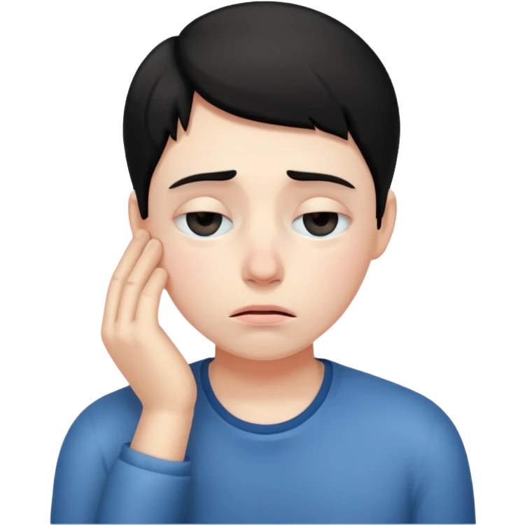 Exhausted  emoji
