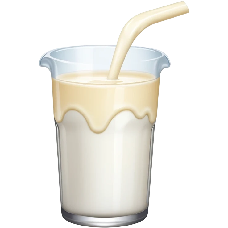 Pour milk emoji