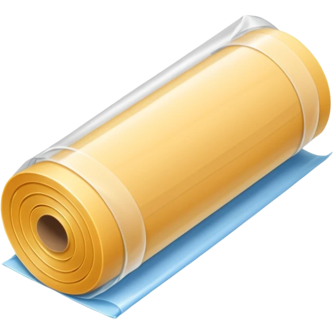 plastic wrap roll thin emoji