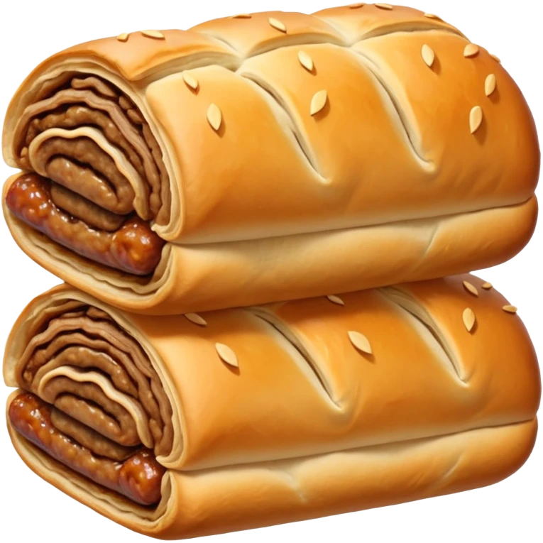 Sausage roll emoji