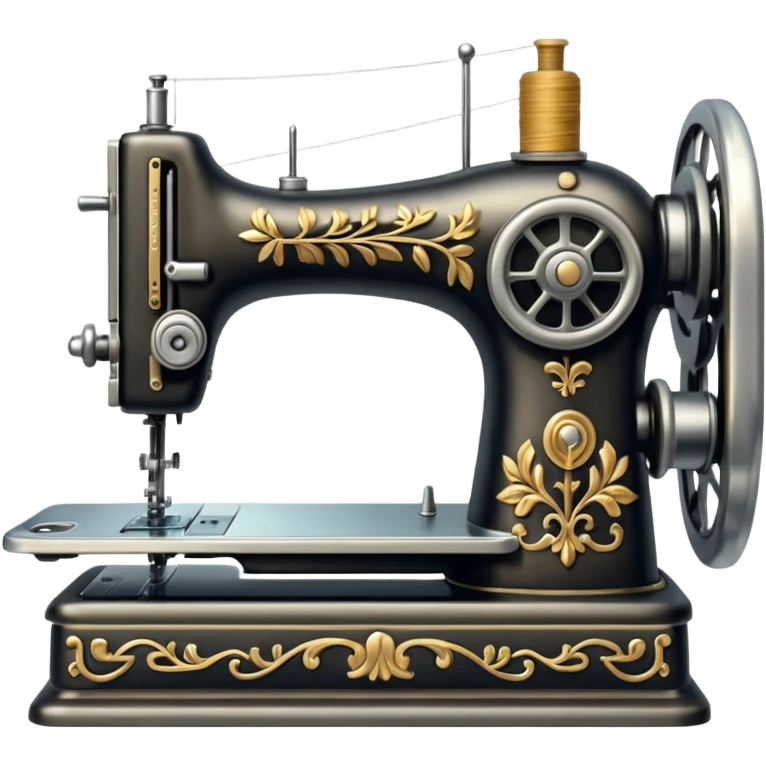 Máquina de costura emoji