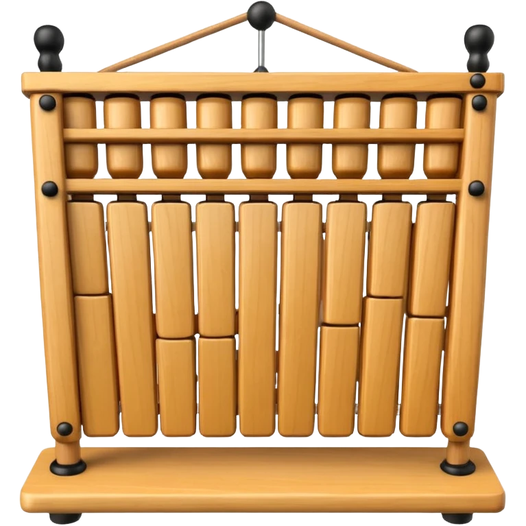 wooden glockenspiel instrument emoji