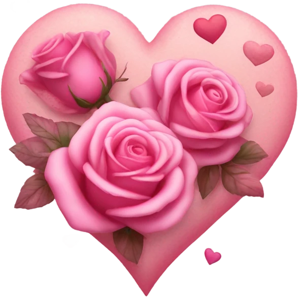 Happy Saint valentine day aesthetic pink emoji