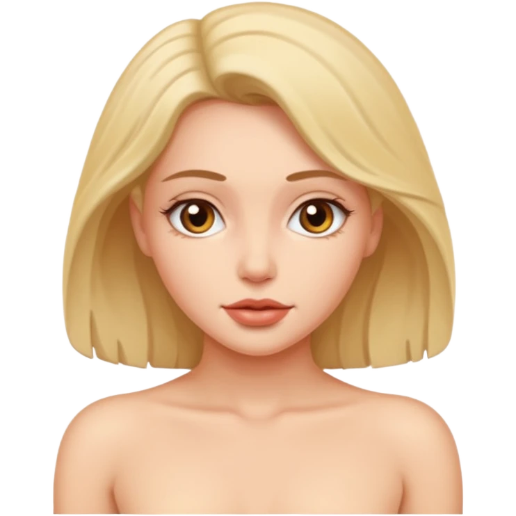 nude woman sex emoji