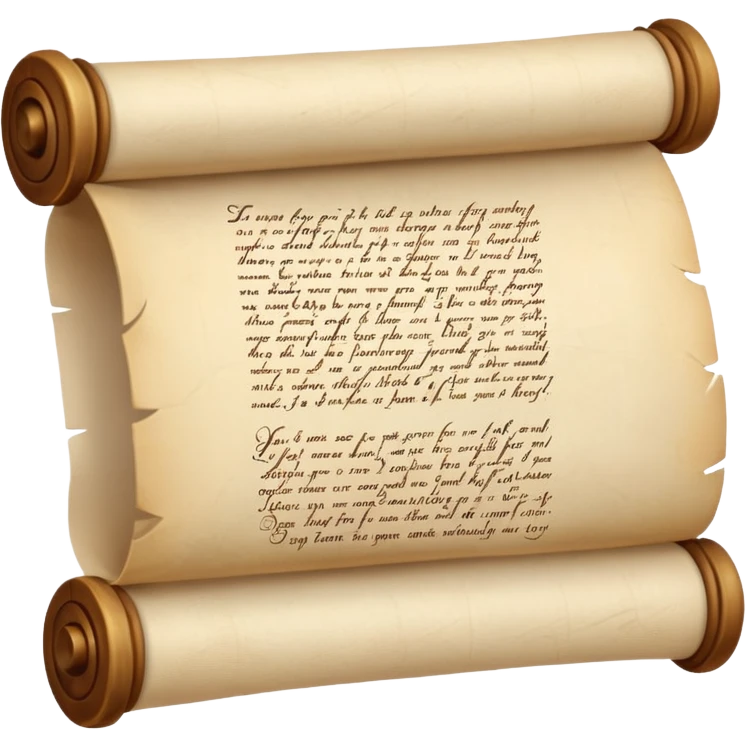 Marriage Vows (Scroll) emoji