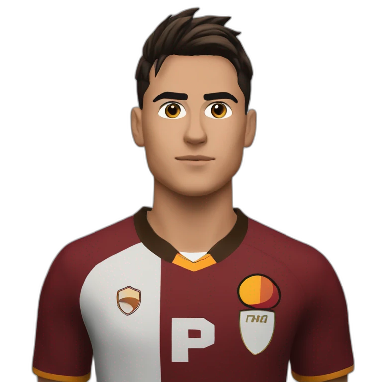 Dybala con la maglia as Roma emoji