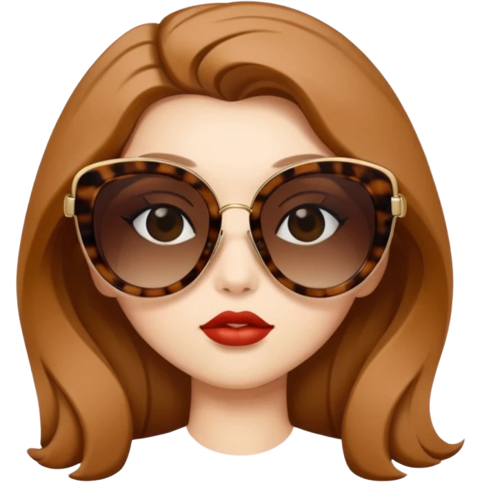 Brown Miumiu Sunglasses emoji