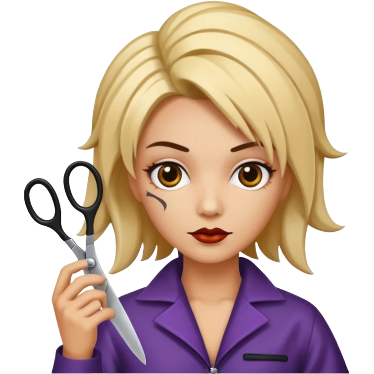 hairdressers nightmare halloween emoji