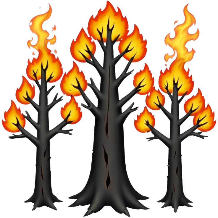 Burnt Trees emoji