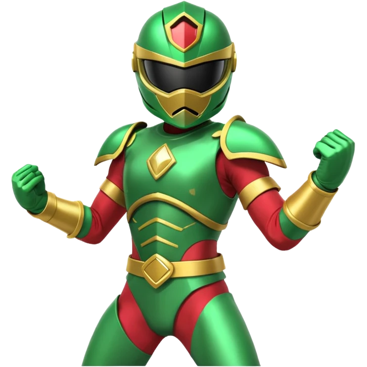 Power ranger green emoji