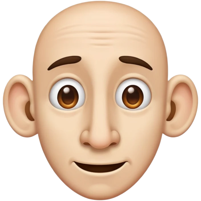 character with a big nose emoji