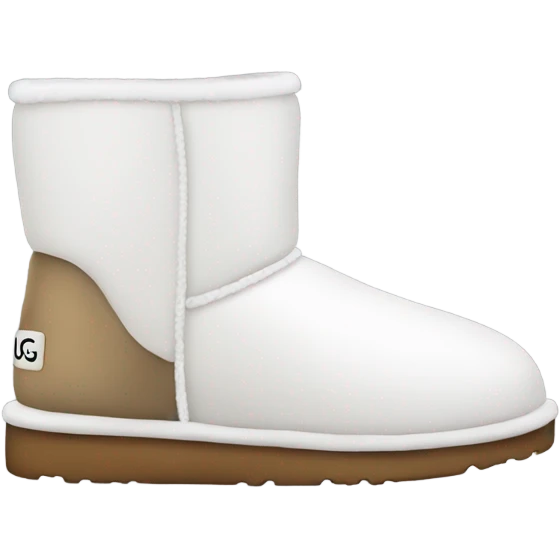white uggs emoji