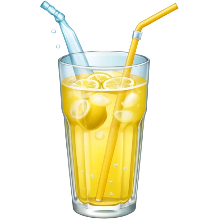 ATIF KHAN logo for lemon soda 🥤 emoji